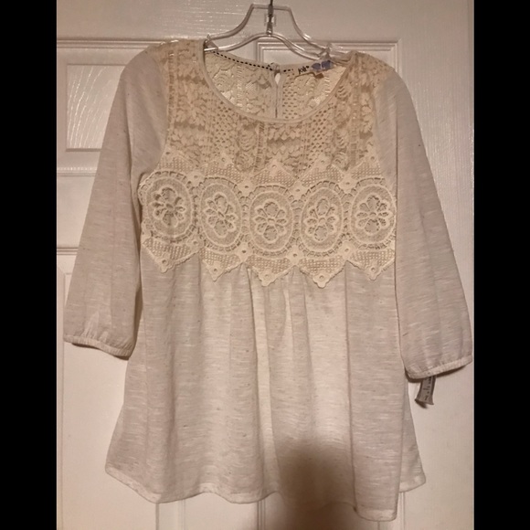 Boho white soft knit - Picture 1 of 1